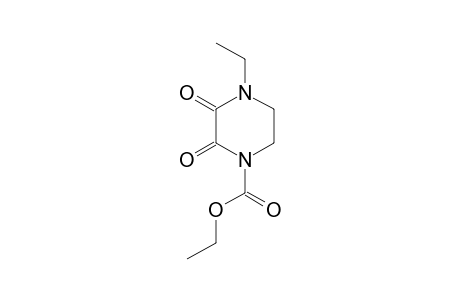 1-Piperazinecarboxylic acid, 4-ethyl-2,3-dioxo-, ethyl ester
