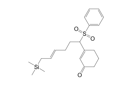 (Z)-3-(1-phenylsulfonyl-6-trimethylsilylhex-4-enyl)cyclohex-2-en-1-one