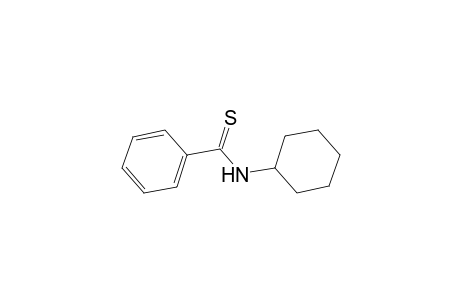 Benzenecarbothioamide, N-cyclohexyl-