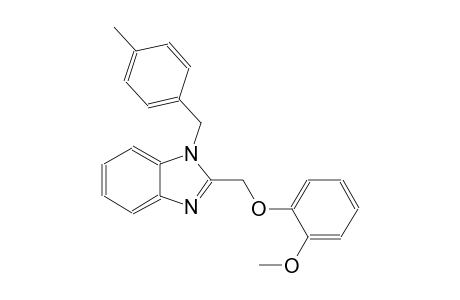 2-[(2-methoxyphenoxy)methyl]-1-(4-methylbenzyl)-1H-benzimidazole