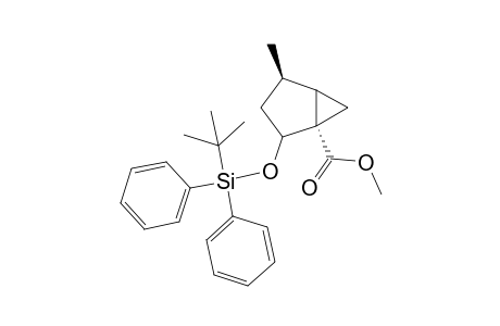 Methyl (1S,3S,4R)-2-[(t-butyldiphenylsilyl)oxy]-4-methylbicyclo[3.1.0]hexane-1-carboxylate