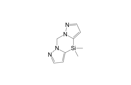 9H-4,4-DIMETHYLDIPYRAZOLO-[5,1-6:1',5'-E]-1,3,5-SILADIAZINE