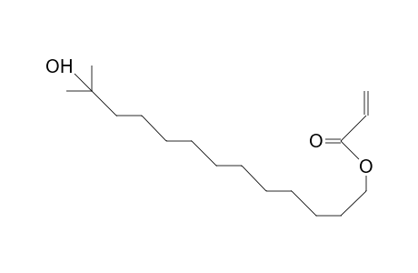 (12-Hydroxy-12-methyl-tridecyl) acrylate