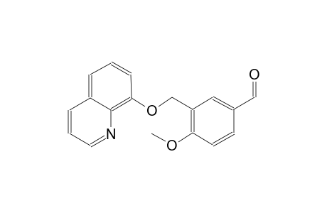 4-methoxy-3-[(8-quinolinyloxy)methyl]benzaldehyde