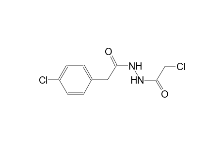 benzeneacetic acid, 4-chloro-, 2-(2-chloroacetyl)hydrazide