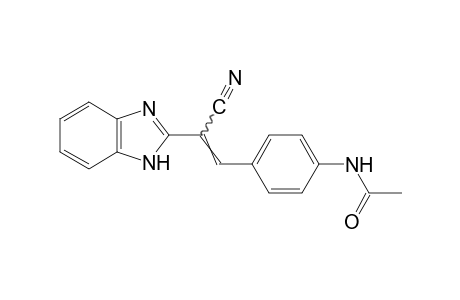 4'-[2-(2-benzimidazolyl)-2-cyanovinyl]acetanilide