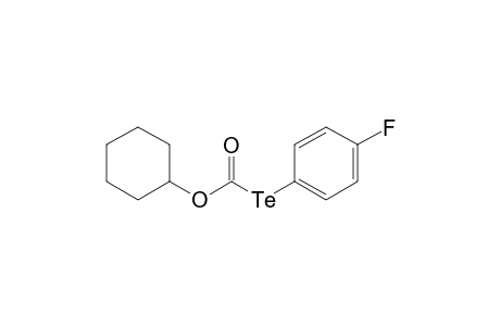 cyclohexyl (4-fluorophenyl)tellanylformate