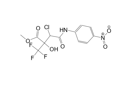 methyl 3-chloro-2-hydroxy-4-(4-nitroanilino)-4-oxo-2-(trifluoromethyl)butanoate