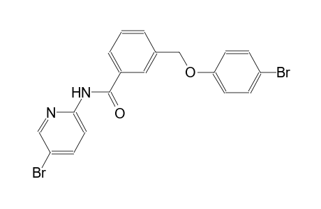 3-[(4-bromophenoxy)methyl]-N-(5-bromo-2-pyridinyl)benzamide