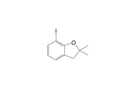 7-iodanyl-2,2-dimethyl-3H-1-benzofuran
