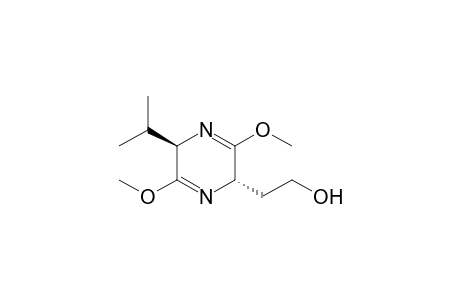 2-[(2S,5R)-3,6-dimethoxy-5-propan-2-yl-2,5-dihydropyrazin-2-yl]ethanol