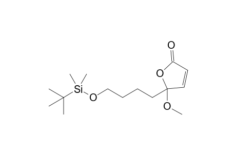 5-[4-[tert-butyl(dimethyl)silyl]oxybutyl]-5-methoxy-2-furanone