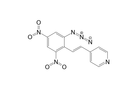(E)-1-(2-Azido-4,6-dinitrophenyl)-2-(pyridin-4-yl)ethene