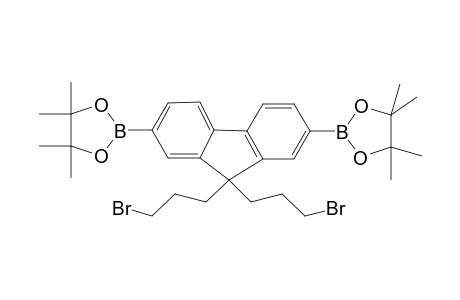 2,7-bis(4',4',5',5'-Tetramethyl-[1,3,2]dioxaborolane)-9,9'-bis[3"-bromopropyl]-fluorene