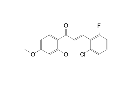 2-propen-1-one, 3-(2-chloro-6-fluorophenyl)-1-(2,4-dimethoxyphenyl)-, (2E)-