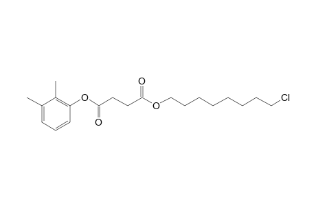 Succinic acid, 8-chlorooctyl 2,3-dimethylphenyl ester