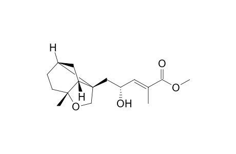 Methyl (1'R,4'S,4R,6'R,7'S)-(E)-4-Hydroxy-2-methyl-5-(1'-methyl-9'-oxatricyclo[4.3.0.0(4,7)]non-7'-yl)-2-pentenoate