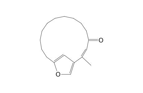 (Z)-2-Methyl-16-oxa-bicyclo[13.2.1]octadeca-1(17),2,15(18)-trien-4-one