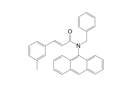 N-Benzyl-N-3-methyl-cinnamoyl-9-anthracene