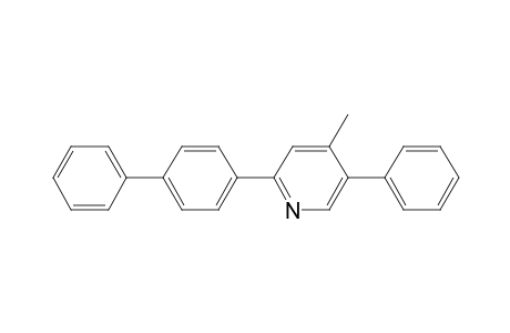 2-(p-Biphenylyl)-4-methyl-5-phenylpyridine