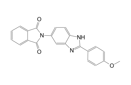 2-[2-(4-methoxyphenyl)-1H-benzimidazol-5-yl]-1H-isoindole-1,3(2H)-dione