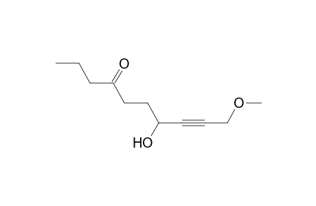 1-Methoxy-7-oxo-2-decyn-4-ol