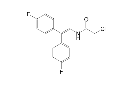 acetamide, N-[2,2-bis(4-fluorophenyl)ethenyl]-2-chloro-