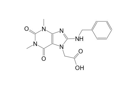 [8-(benzylamino)-1,3-dimethyl-2,6-dioxo-1,2,3,6-tetrahydro-7H-purin-7-yl]acetic acid
