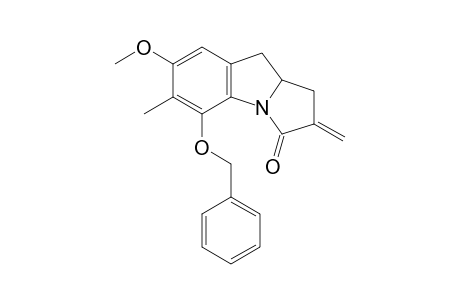 8-benzyloxy-6-methoxy-7-methyl-2-methylene-3a,4-dihydro-3H-pyrrolo[1,2-a]indol-1-one