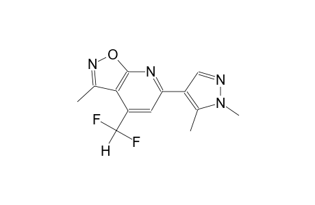isoxazolo[5,4-b]pyridine, 4-(difluoromethyl)-6-(1,5-dimethyl-1H-pyrazol-4-yl)-3-methyl-