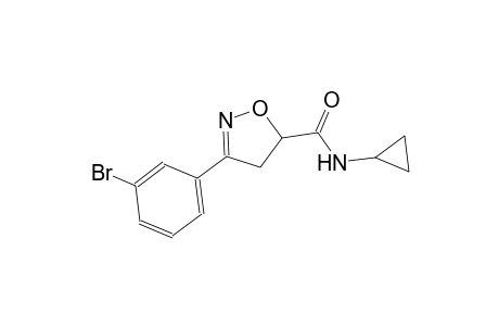 5-isoxazolecarboxamide, 3-(3-bromophenyl)-N-cyclopropyl-4,5-dihydro-