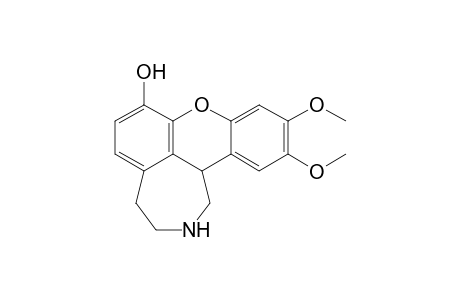 2,3,4,12b-Tetrahydro-7-hydroxy-10,11-dimethoxy-1H-[1]benzopyrano[4,3,2-ef][3]benzazepine