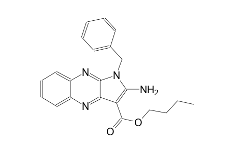 1H-pyrrolo[2,3-b]quinoxaline-3-carboxylic acid, 2-amino-1-(phenylmethyl)-, butyl ester