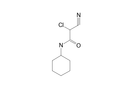 2-CHLORO-2-CYANO-N-CYCLOHEXYLACETAMIDE