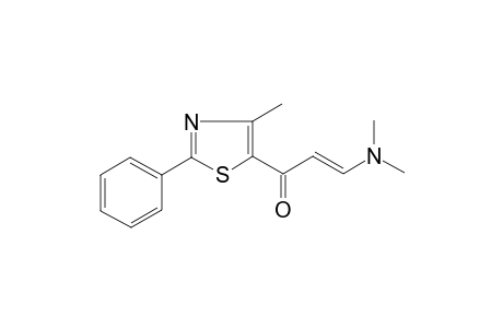 (2E)-3-(Dimethylamino)-1-(4-methyl-2-phenyl-1,3-thiazol-5-yl)-2-propen-1-one