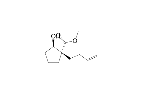 (1S,2R)-1-But-3-enyl-2-hydroxy-cyclopentanecarboxylic acid methyl ester