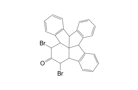 13,15-Dibromo-4b,8b,12b,13,15,15a-Hexahydro-14H-dibenzo[2,3 : 4,5] pentaleno[1,6-jk] fluoren-14-one