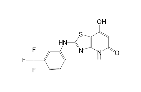 7-Hydroxy-2-(3-trifluoromethyl-phenylamino)-4H-thiazolo[4,5-b]pyridin-5-one