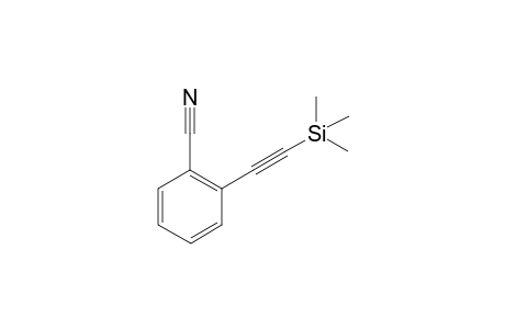 1-(2-Cyanophenyl)-2-(trimethylsilyl)acetylene