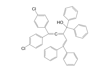 4,4-Bis(4-chlorophenyl)-2-(2,2-diphenylvinyl)-1,1-diphenylbuta-2,3-dien-1-ol