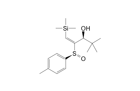 (E,3S)-4,4-dimethyl-2-[(S)-(4-methylphenyl)sulfinyl]-1-trimethylsilyl-1-penten-3-ol