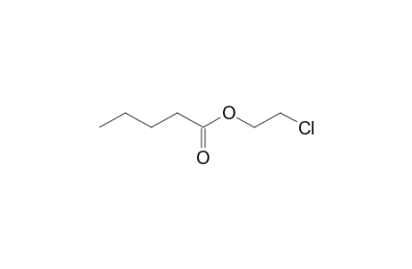 Pentanoic acid, 2-chloroethyl ester
