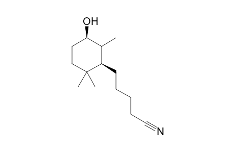 5-[5'-Hydroxy-2',2',6'-trimethylcyclohexyl]-pentanonitrile