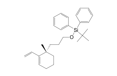 (S)-6-[3-(TERT.-BUTYLDIPHENYLSILYLOXY)-PROPYL]-6-METHYL-1-VINYL-CYCLOHEXENE