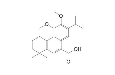 5,6-Dimethoxy-1,1-dimethyl-7-propan-2-yl-3,4-dihydro-2H-phenanthrene-9-carboxylic acid