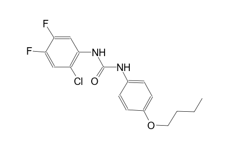 urea, N-(4-butoxyphenyl)-N'-(2-chloro-4,5-difluorophenyl)-