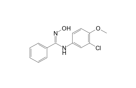 N-(3-Chloro-4-methoxyphenyl)-N'-hydroxybenzenecarboximidamide