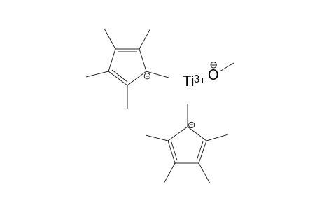 titanium(III) bis(1,2,3,4,5-pentamethylcyclopenta-2,4-dien-1-ide) methanolate
