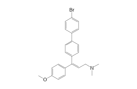 3-(4"-Bromo-[1,1"-biphenyl]-4-yl)-3-(4-methoxyphenyl)-N,Ndimethyl-2-propen-l-amme