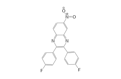 quinoxaline, 2,3-bis(4-fluorophenyl)-6-nitro-